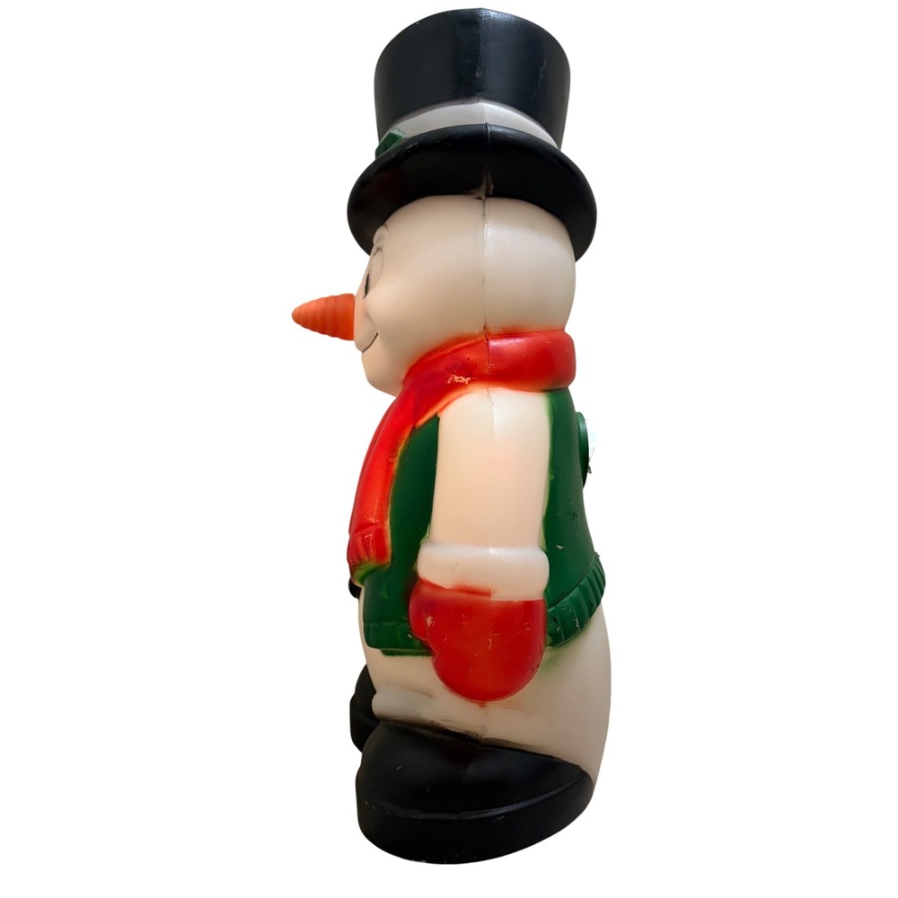 Vintage Frosty The Snowman Blow Mold 18" Christmas Light Up Decor Festive - Picture 5 of 12